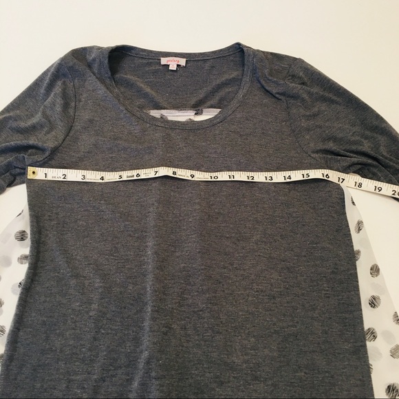 Pixley tunic with sheer polka dot back size M - Picture 2 of 6